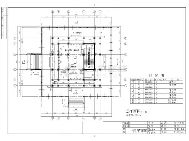 [仿古]五层楼阁建筑初步设计图（含效果图）-图二