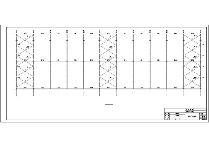 24米跨门式刚架厂房结构施工图(含建施)_图1