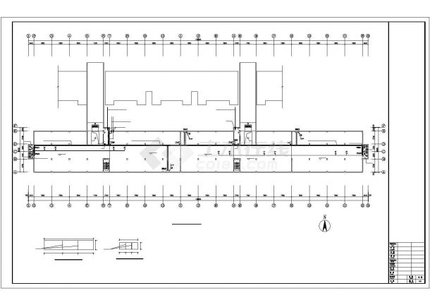 某市机械式立体车库电气设计施工图纸-图二