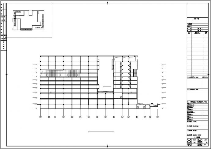[江苏]90468㎡10层现代风格商业楼建筑设计施工图（含效果图）VIP_图1