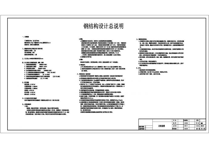24mx44m轻型门式刚架厂房结构施工图（2012新规范）_图1