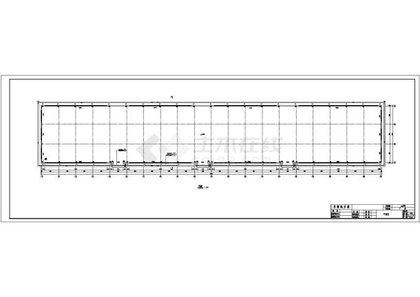 钢结构厂房建筑结构施工图（20米跨独立基础）-图二