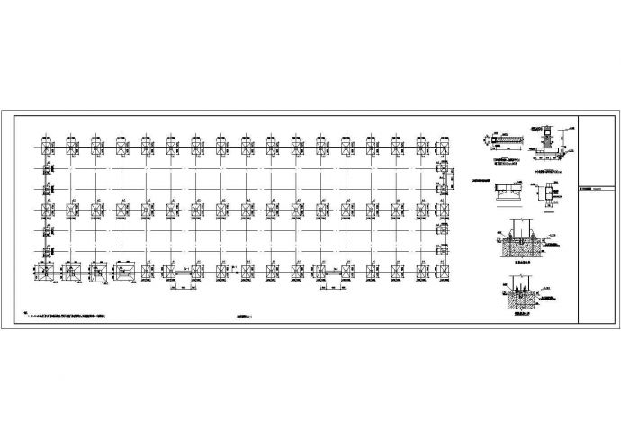 36米两连跨门式刚架厂房结构施工图（独立基础）_图1