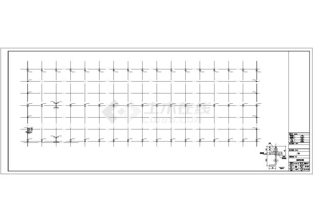 36米两连跨门式刚架厂房结构施工图（独立基础）-图二