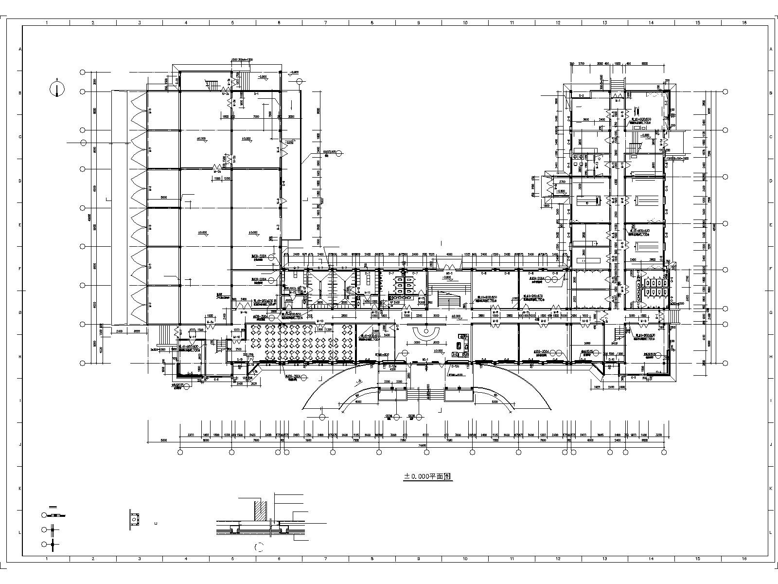 3层试验综合楼建筑规划参考图