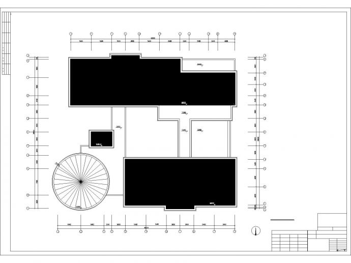 某二层简欧式八班幼儿园建筑方案图_图1