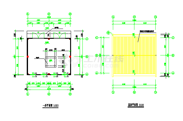 某工业厂房建筑设计图纸（含设计说明）-图二