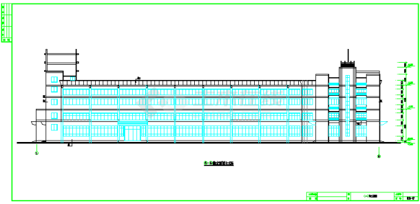 某大空间厂房建筑详细施工图（全套）-图二