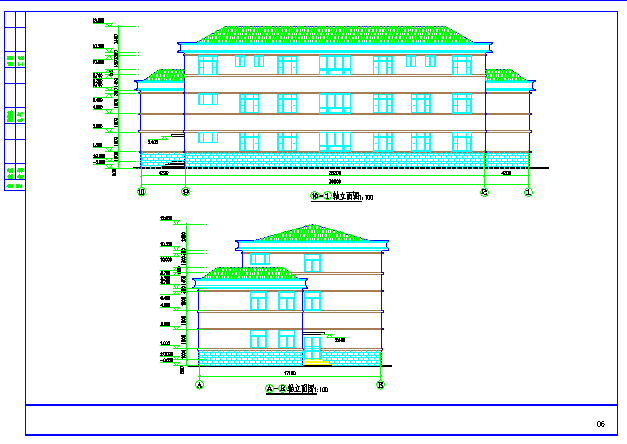 某地区电子工厂厂房建筑设计总图纸_图1