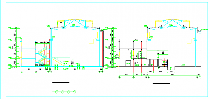 某地某工厂大型熔炼车间设计施工图纸_图1