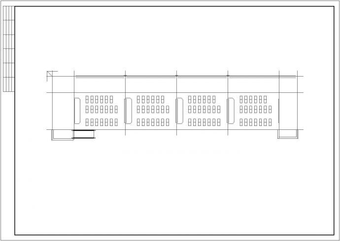 某地现代风格五层办公楼建筑cad图（含效果图、模型）_图1