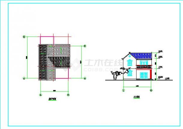 某地2套经济简单农村房屋建筑设计户型图-图二