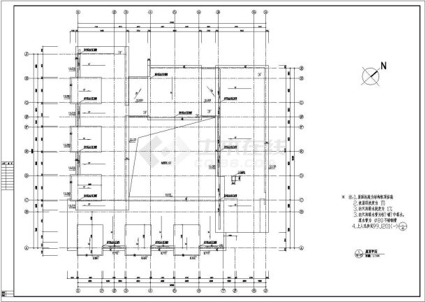 [浙江]3层现代风格教学楼建筑方案图VIP-图一