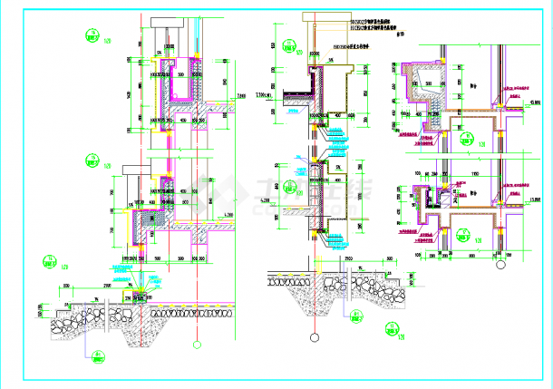 最全的活动盖板节点施工CAD布置图-图二