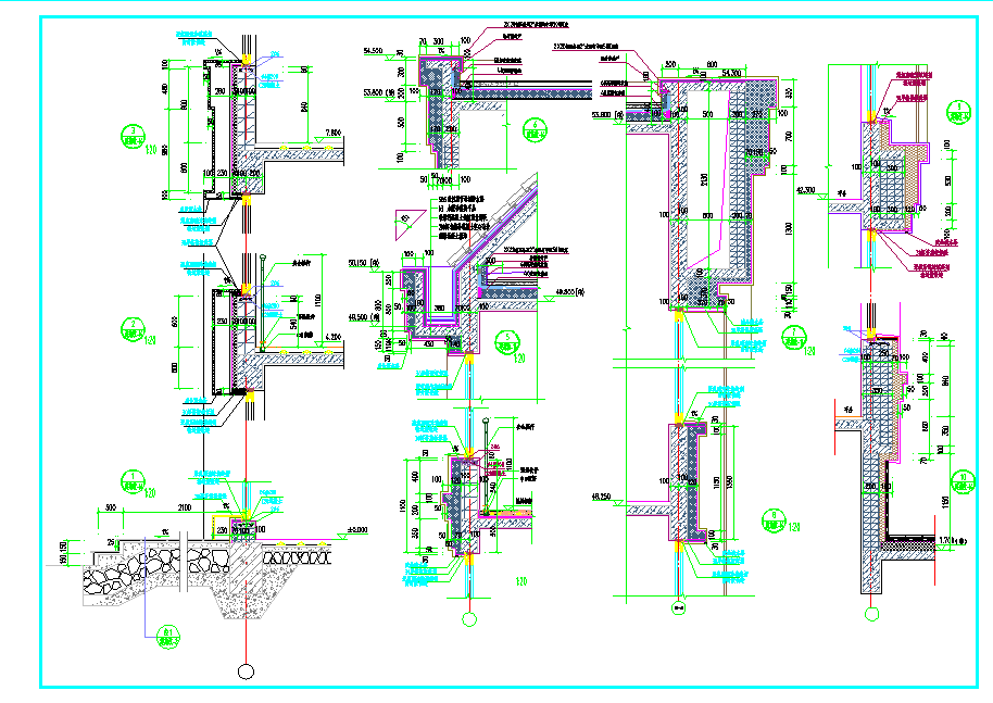 最全的活动盖板节点施工CAD布置图