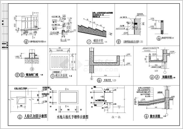 [施工图]某六层住宅建筑施工图-2号、3号楼（现代风格）-图二