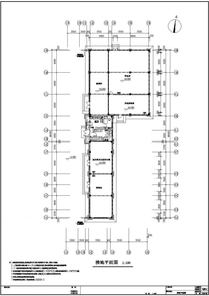 [施工图]某居住区欧式大门建筑cad施工图（23张）_图1