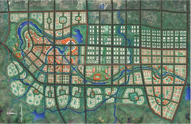 某地绿岛新区核心区城市设计及控规建筑方案设计文本（pdf格式）-图一