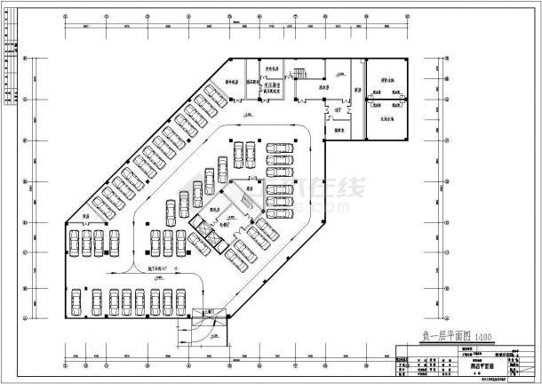 某十三层欧式酒店建筑设计图（共10张）-图一