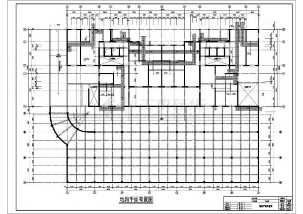 某29层剪力墙带地下室住宅楼结构施工图-图一