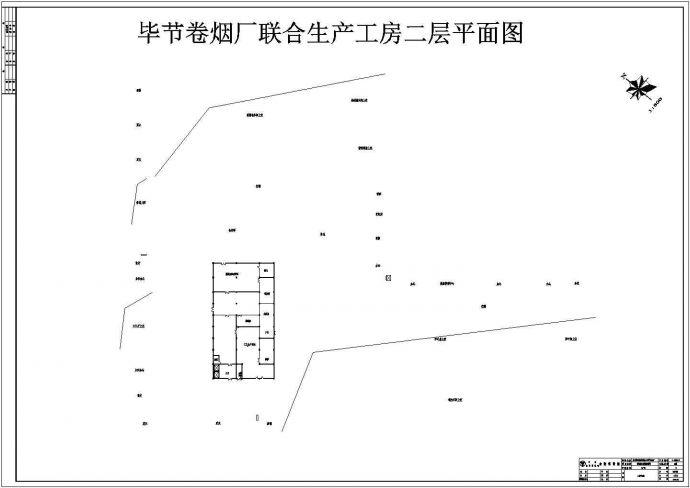 某卷烟厂建筑规划方案图_图1