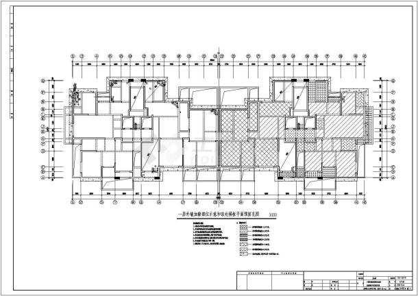 二十四层剪力墙结构住宅楼结构施工图-图二