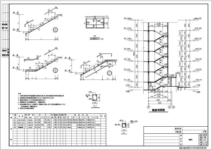 六层砖混结构住宅楼项目结构施工图（条形基础）_图1