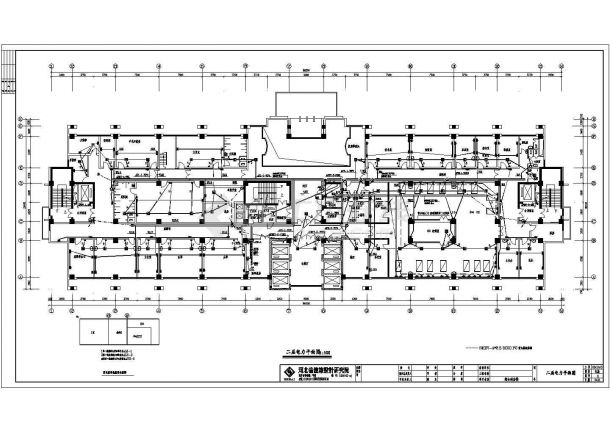 大型医院综合楼全套电气施工图纸（含完整二次控制原理图）-图一