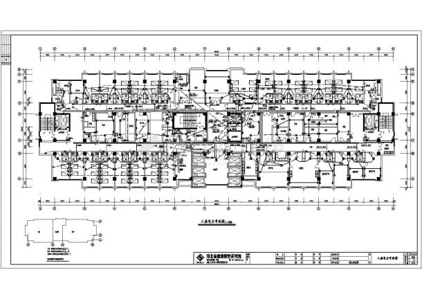 大型医院综合楼全套电气施工图纸（含完整二次控制原理图）-图二