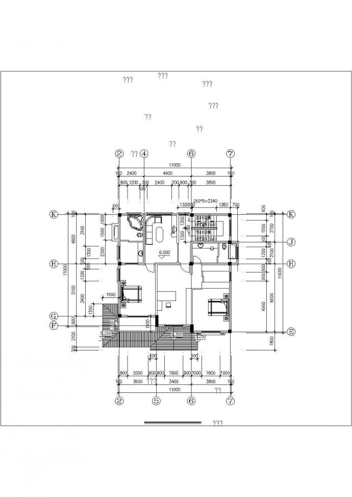 某地气派实用四层小洋楼建筑设计图_图1