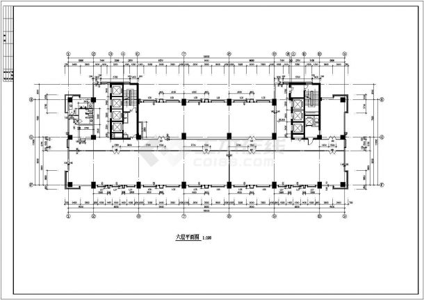 实用的5套宾馆酒店建筑设计施工图（钢筋混凝土结构）-图一