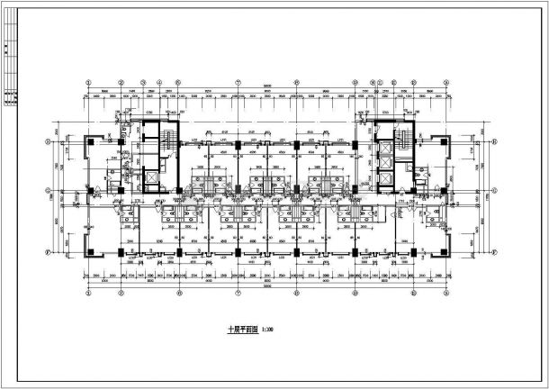 实用的5套宾馆酒店建筑设计施工图（钢筋混凝土结构）-图二