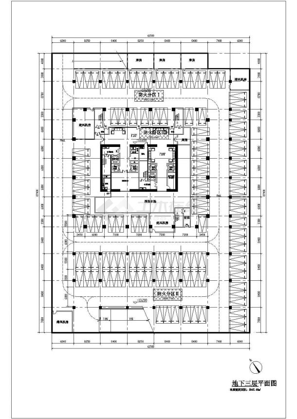 某地45层现代风格五星级酒店建筑设计图（含效果图）-图二
