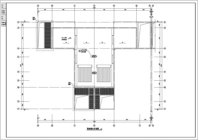 带庭院、地下室三层现代双拼别墅建筑设计图_图1