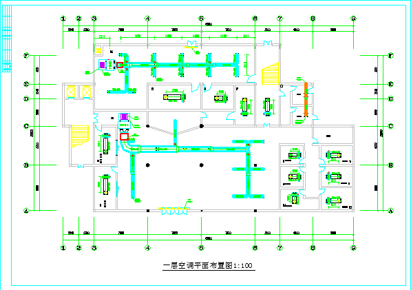 某地酒店空调系统全套设计施工图纸