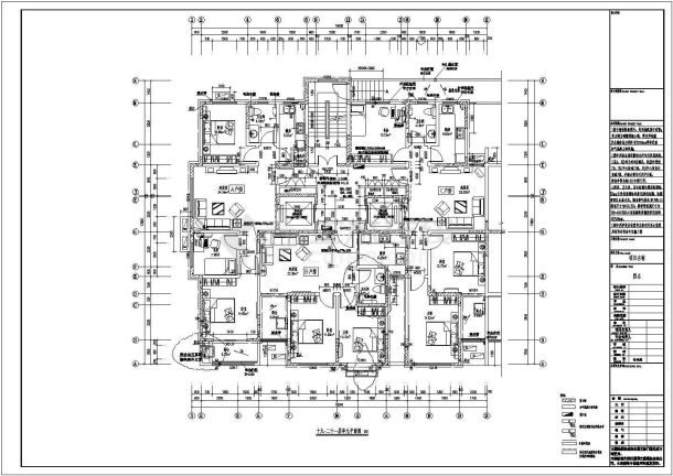 [山东]21层剪力墙结构住宅楼结构图（含建筑图）-图一