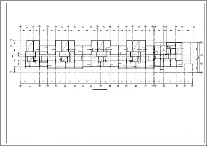[哈尔滨]20层剪力墙结构住宅楼结构图（钻孔压灌超流态桩）_图1