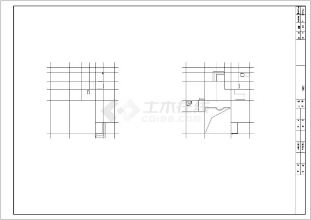 三层砖混结构条形基础住宅楼结构施工图（含建施6度抗震）-图一