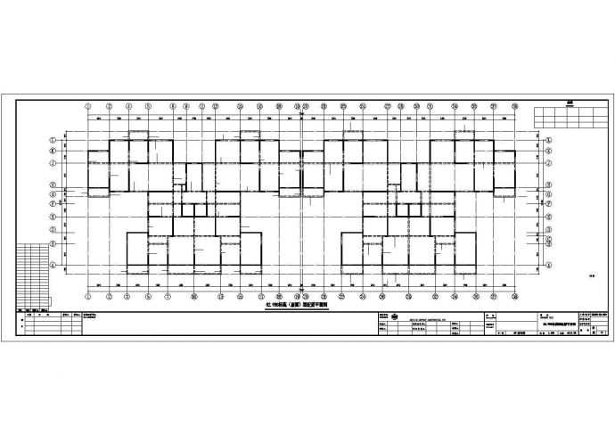 [陕西]地上18层地下一层剪力墙住宅结构图_图1