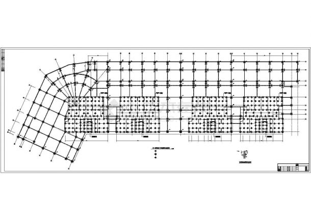 8度剪力墙住宅小区结构图（5栋、端承桩）-图一
