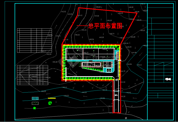 【重庆】砌体结构污水处理厂结构施工图（6度抗震）-图二