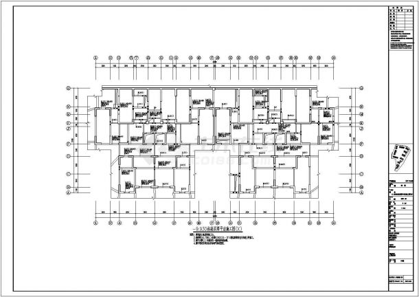 18层剪力墙结构住宅结构施工图-图二