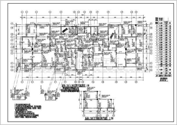 18层纯剪力墙结构住宅结构设计图-图一
