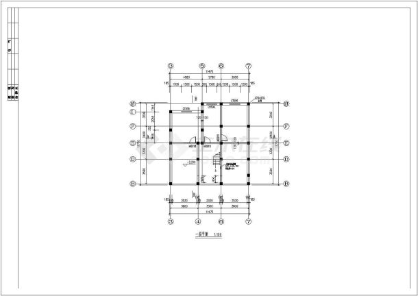 小型古朴带阁楼三层半自建房屋建筑设计图-图二