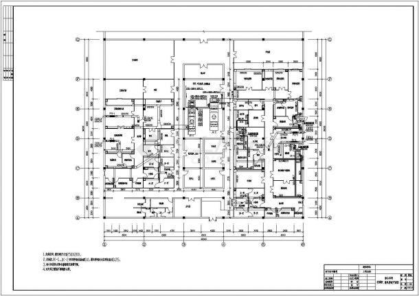 某大型保健品厂空调全套施工设计图纸-图二