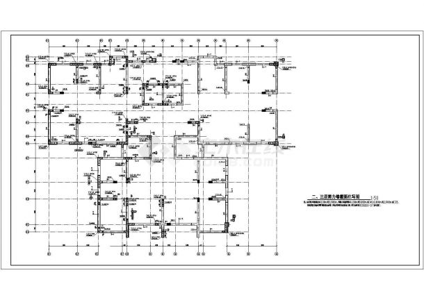 某28层剪力墙住宅结构设计图-图一