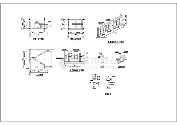 某地实用小型农村建筑设计施工图纸-图一