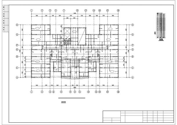 某18层剪力墙住宅楼结构设计图-图二