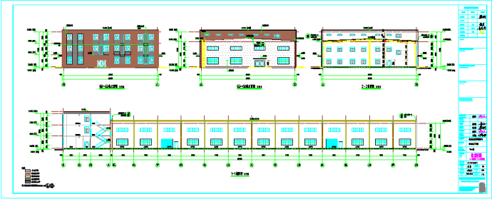 某地奥昌工业园区厂房CAD规划参考平面图_图1