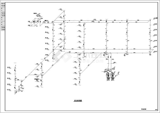 某六层中医院建筑楼给排水施工设计图-图二